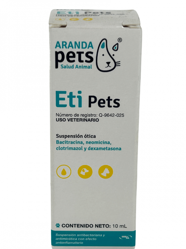 Eti Pets 10 Ml Solución Ótica - Aranda Eti Pets 10 Ml Solución Ótica - Aranda